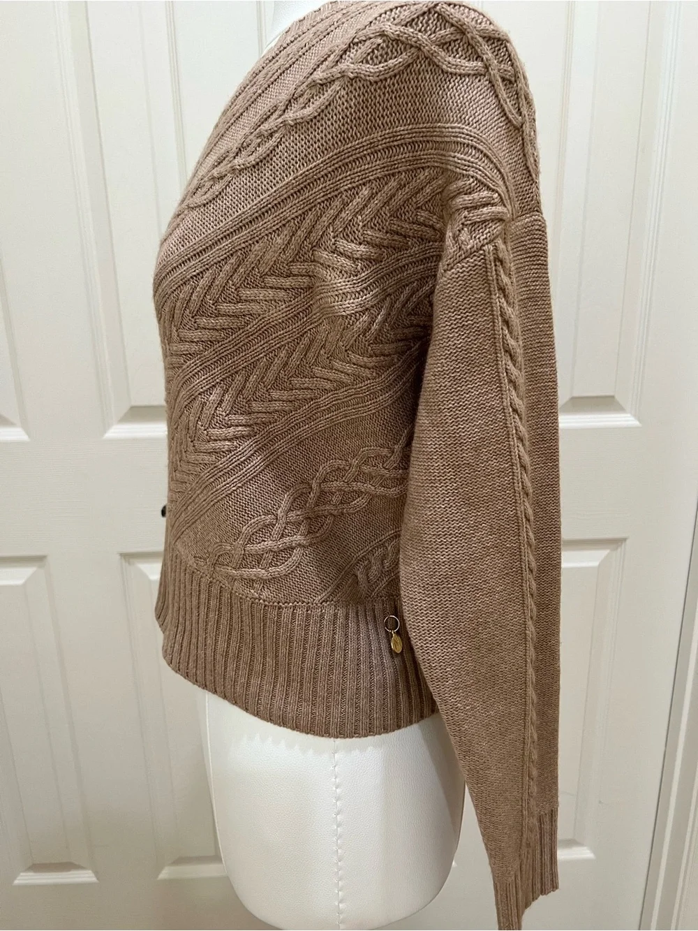 Women’s MILLY One Shoulder Sleeve Sweater